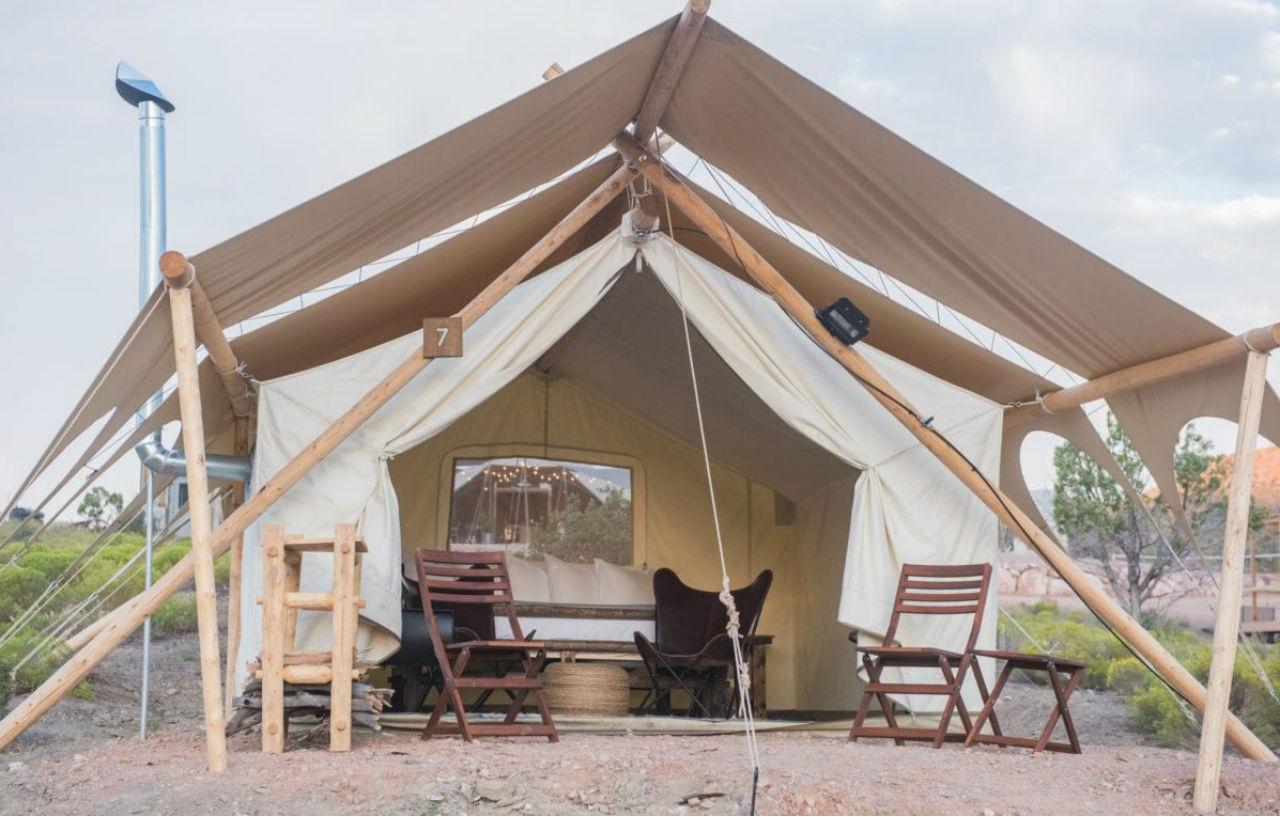 Under Canvas Zion Верджин Экстерьер фото