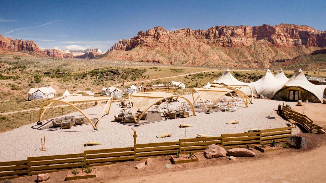 Under Canvas Zion Верджин Экстерьер фото