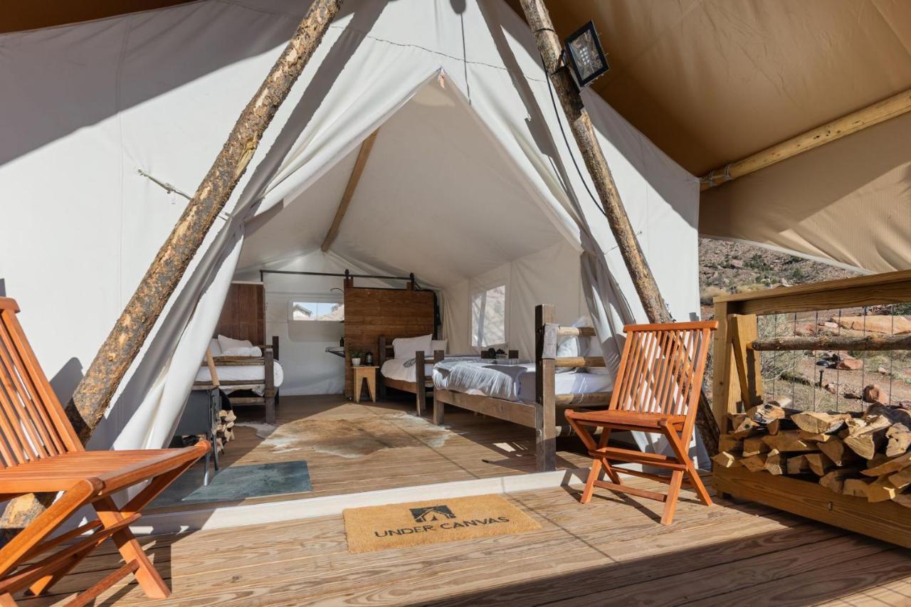 Under Canvas Zion Верджин Экстерьер фото